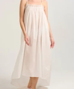 Lace Detailed Nightgown - White