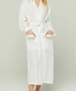 Italian Linen Robe