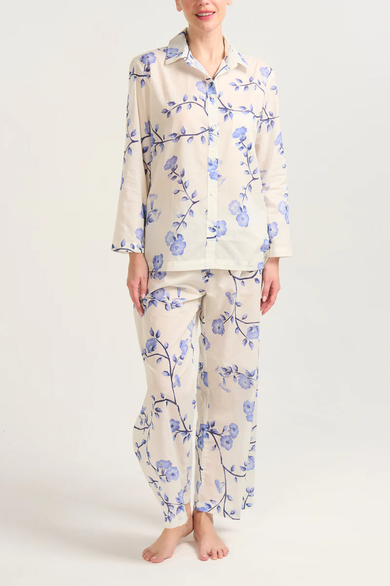 Long Sleeve Pajama Set - Riviera Bloom